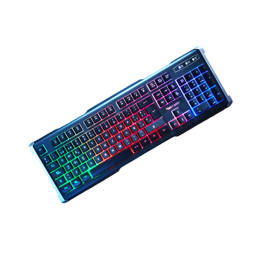 Teclado Gamer Retroiluminado Vulcano Tecmaster