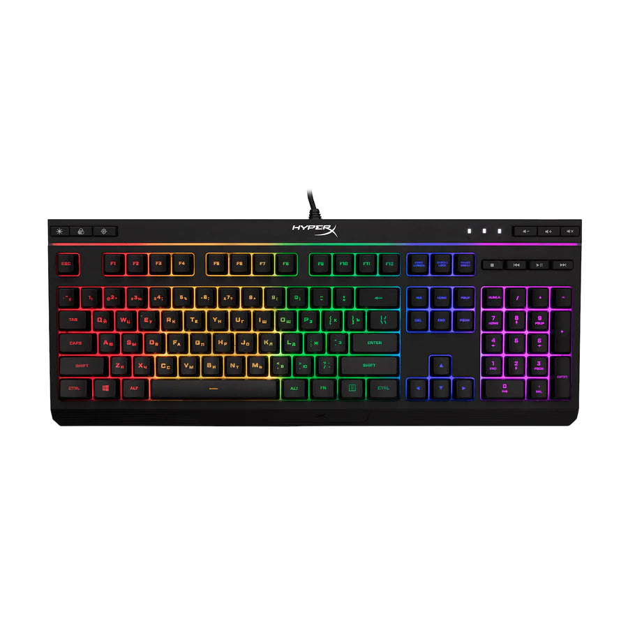 Teclado Membrana HyperX Alloy Core RGB