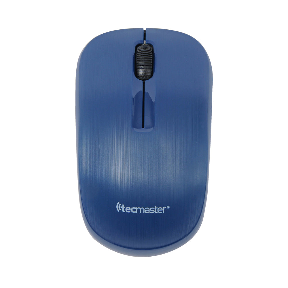 Mouse Inalámbrico TM-100502 Azul Tecmaster