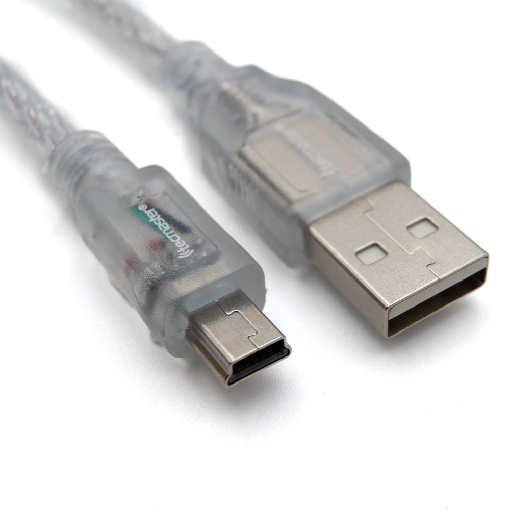 Cable USB-A 2.0 Macho a MINI B-Macho 1,8 MTRS Tecmaster