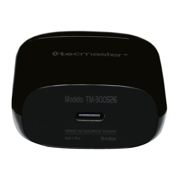 Audífono Earbuds TWS – TIPO-C, BT Wireless  NEGRO Tecmaster