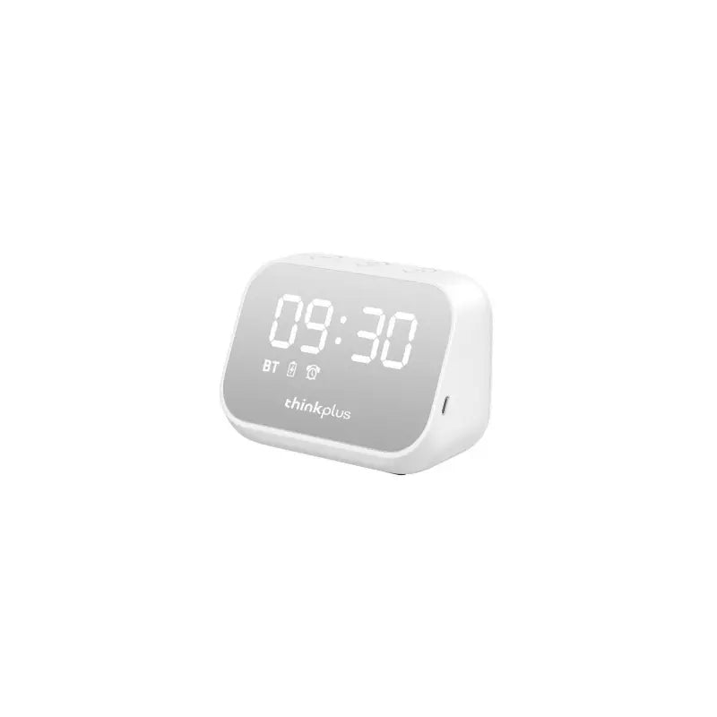 Parlante Bluetooth Lenovo TS13 Reloj Despertador Digital White