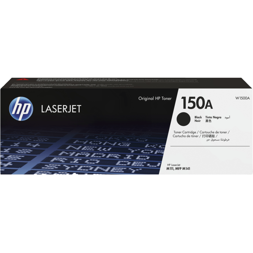 Tóner HP 150A Negro LaserJet Original (W1500)