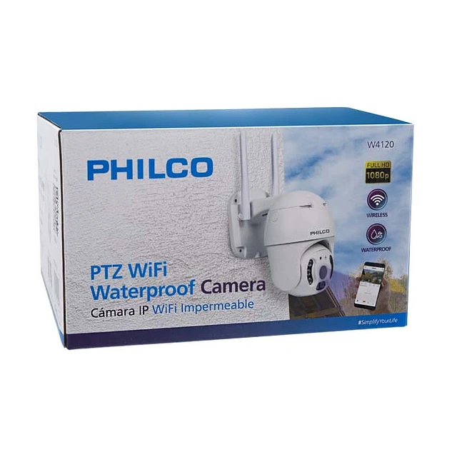 Cámara de Seguridad IP1080p PTZ Wifi WaterProof W4120