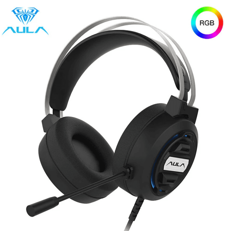 Audifono Gamer Aula 3,5 + Usb Retroiluminado Stereo S603