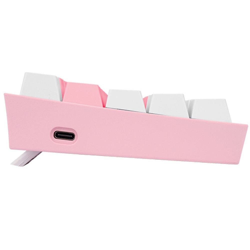 Teclado Mecánico Redragon Fizz Pink White K616 RGB