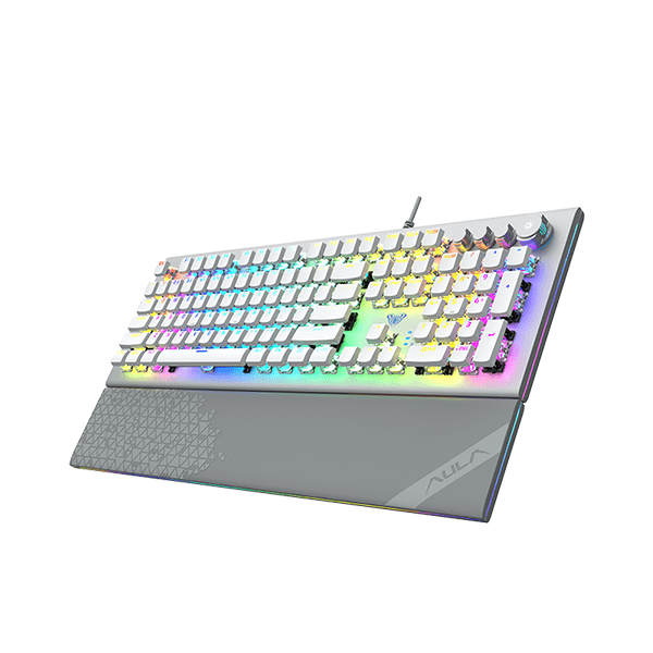 Teclado Gamer Mecanico Aula Rgb Blue Switch L2098