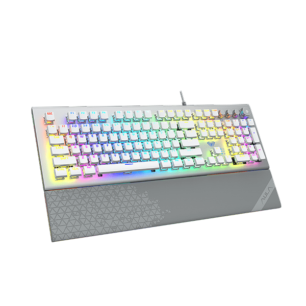 Teclado Gamer Mecanico Aula Rgb Blue Switch L2098