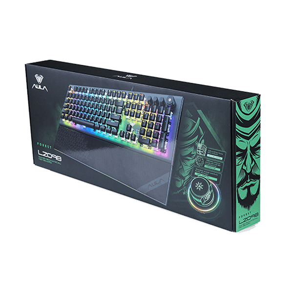 Teclado Gamer Mecanico Aula Rgb Blue Switch L2098