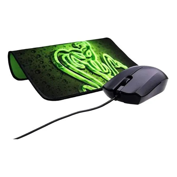 Combo Razer Abyssus Lite + Mousepad Goliathus Mobile Construct Edition