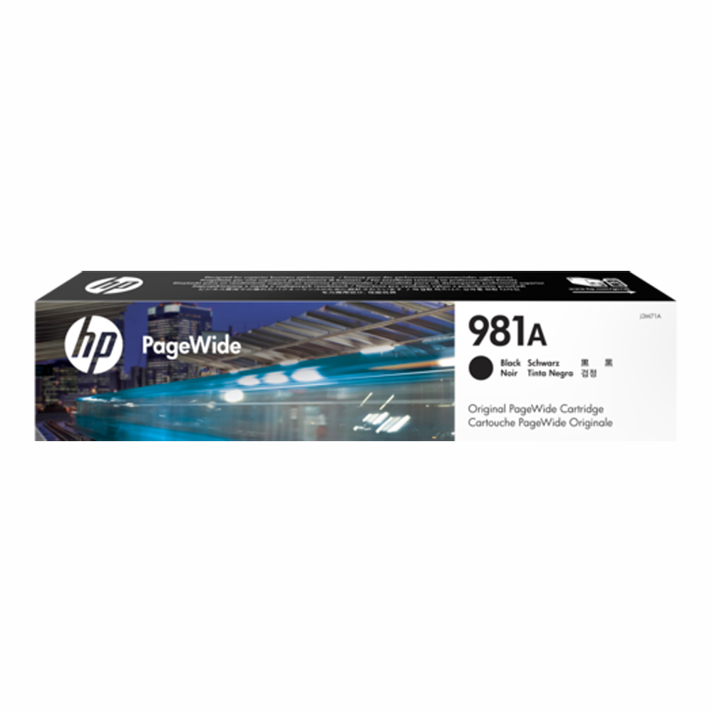 Cartucho Original de Tinta HP 981A Black (J3M71A)