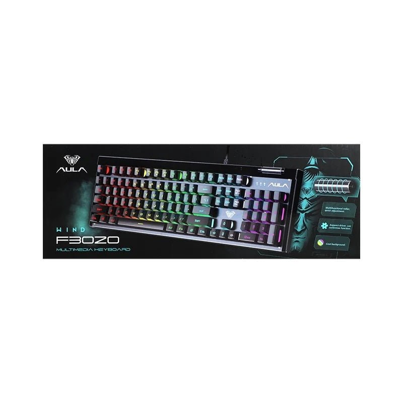 Teclado Gamer Aula de Membrana F3020