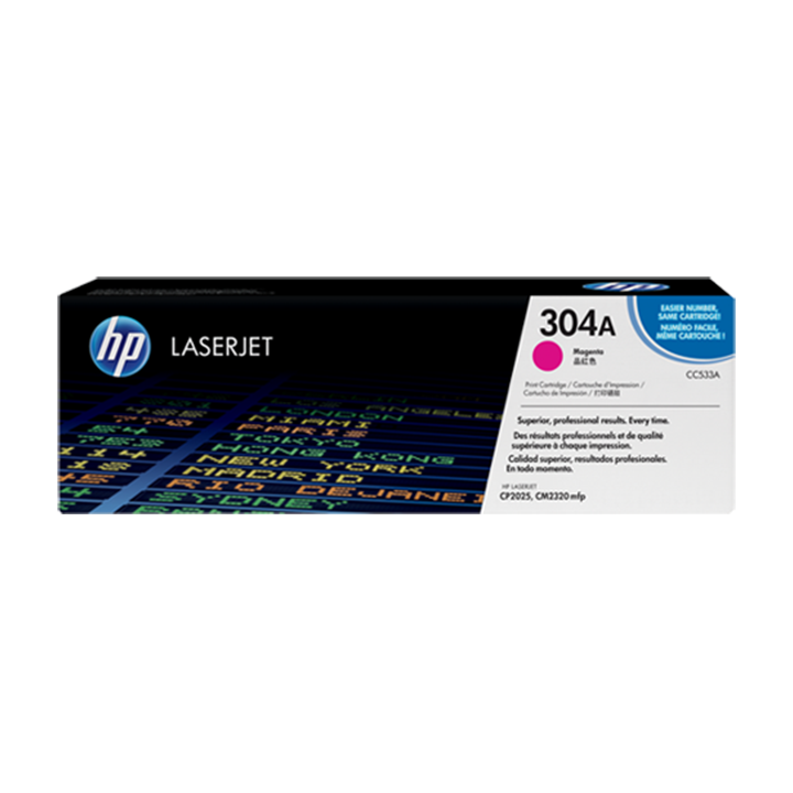 Tóner Original HP 304A (CC533A) Magenta