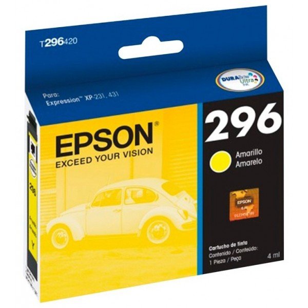 Tinta Original Epson T296 Yellow (T296420)