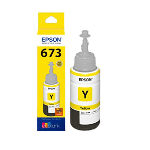 Tinta Epson Original T673 Yellow