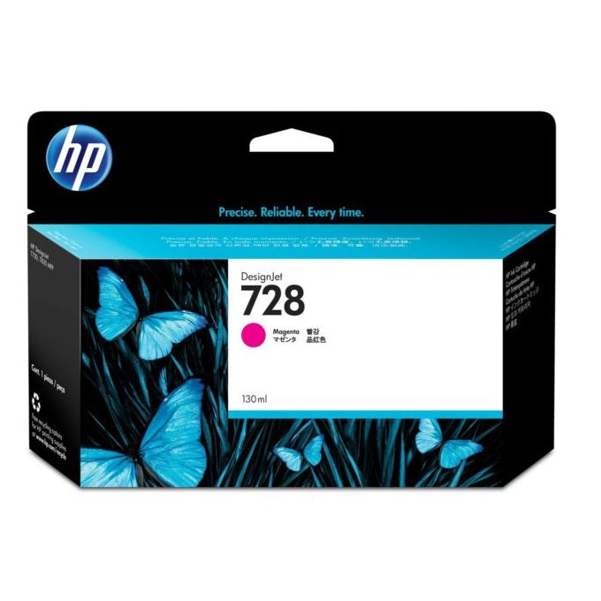 Cartucho Original Hp 728 Magenta (F9J66A) 130 ml