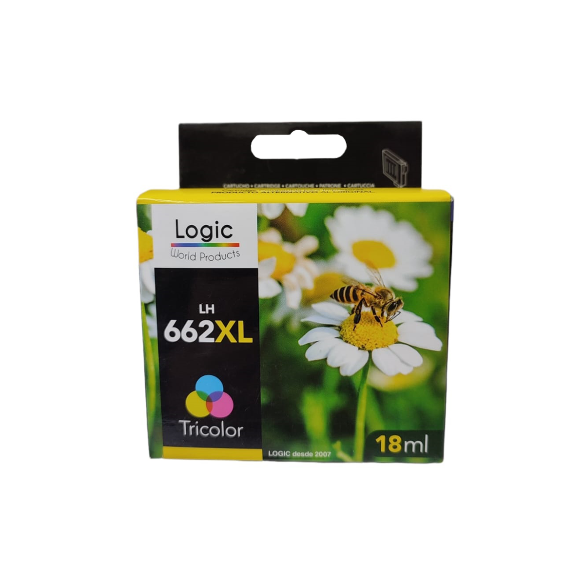 Cartucho Alternativo Logic H662 XL Color