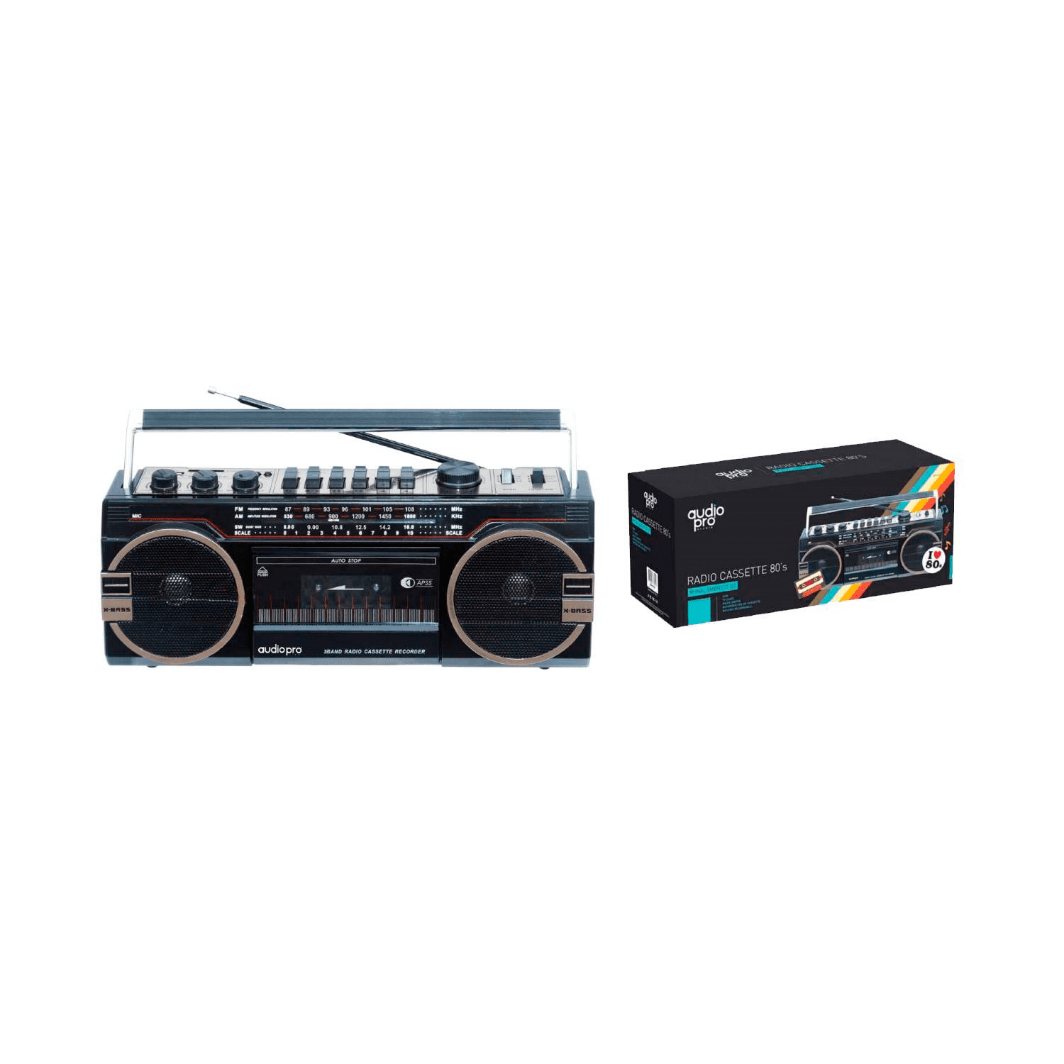 Radio Cassette Retro 80¨s