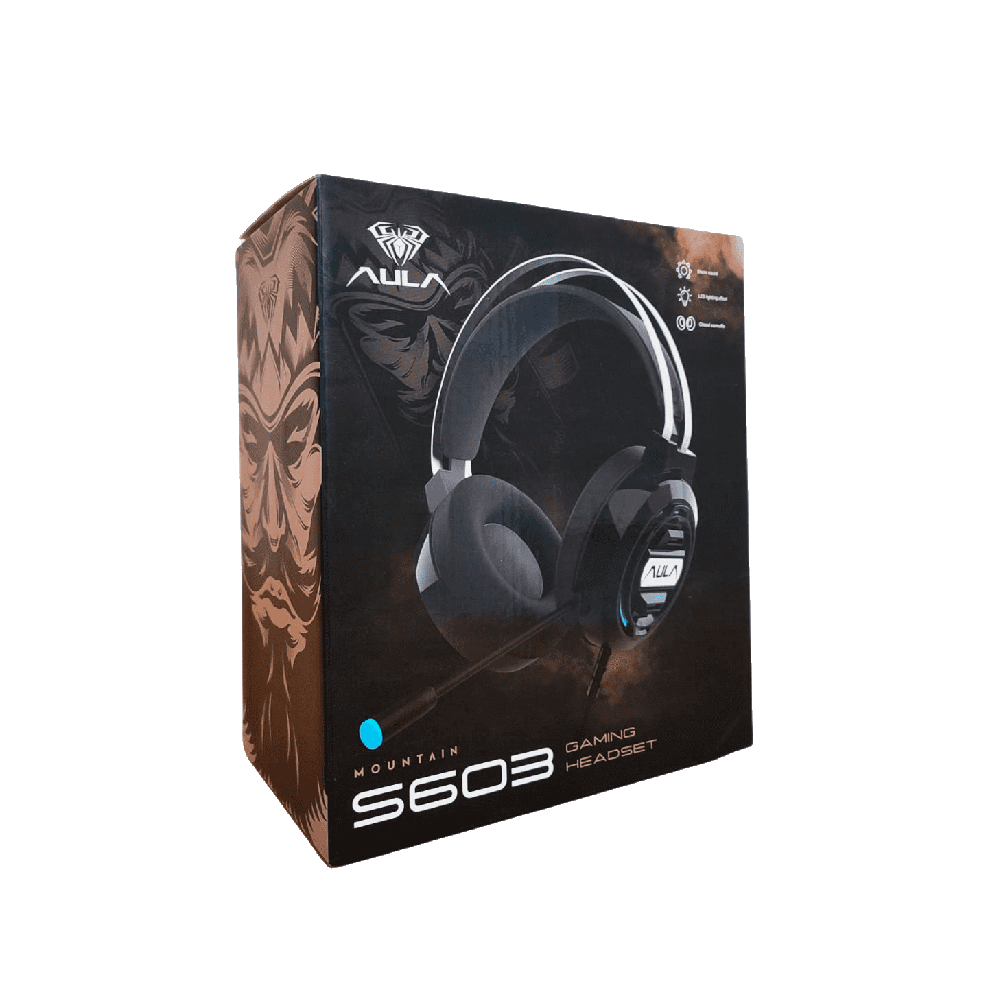 Audifono Gamer Aula 3,5 + Usb Retroiluminado Stereo S603