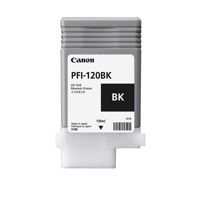 Cartucho Original Canon PFI-120BK Black 130ml