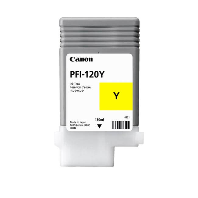 Cartucho Original Canon PFI-120Y Yellow 130ml