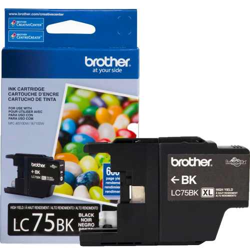 Cartucho Brother Original LC75 XL Black